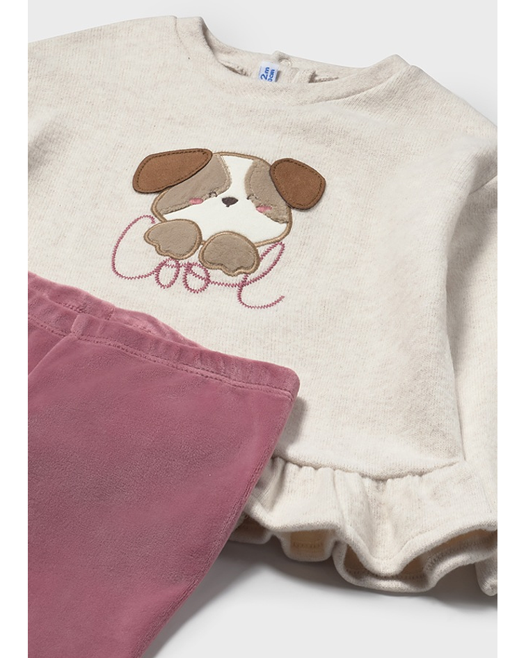 Conj. leggings sweat