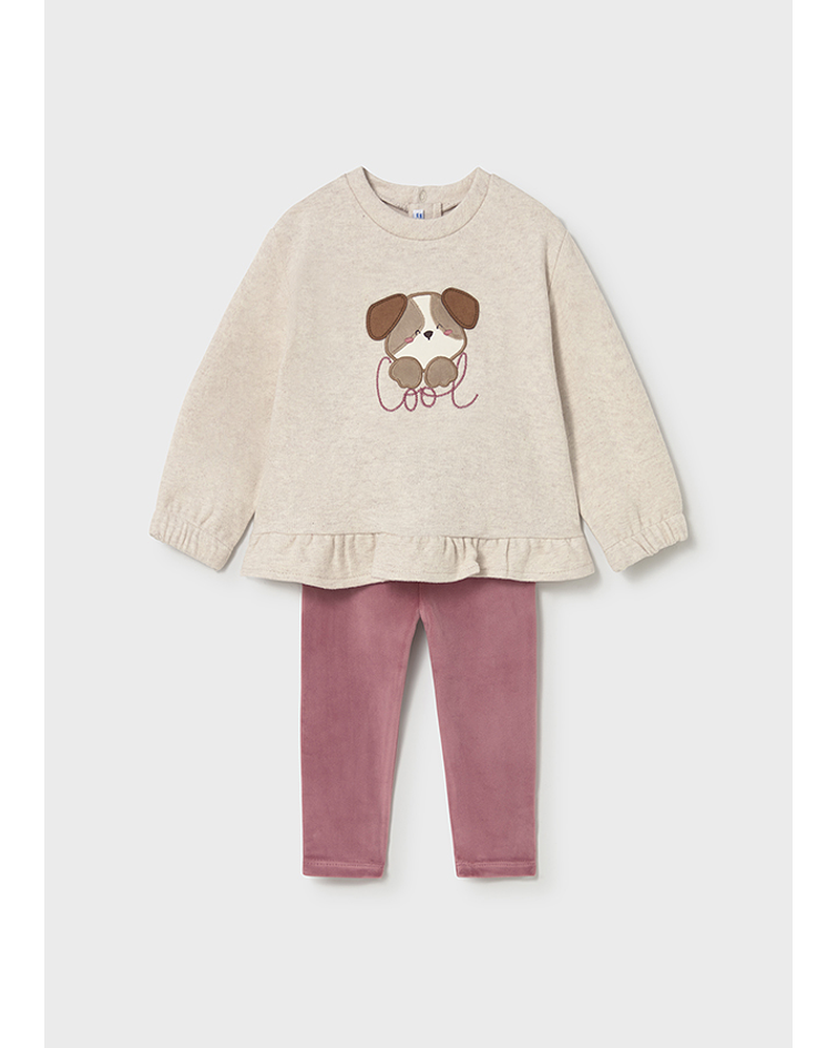 Conj. leggings sweat