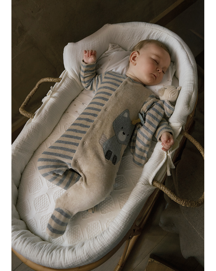 Set 2 fato bebé tundosado