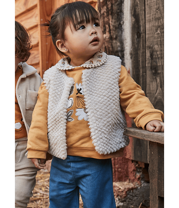 Colete pelo estrutura