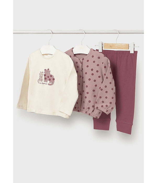 Conj. leggings 3 peças