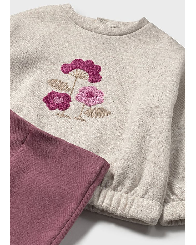 Conj. leggings sweat