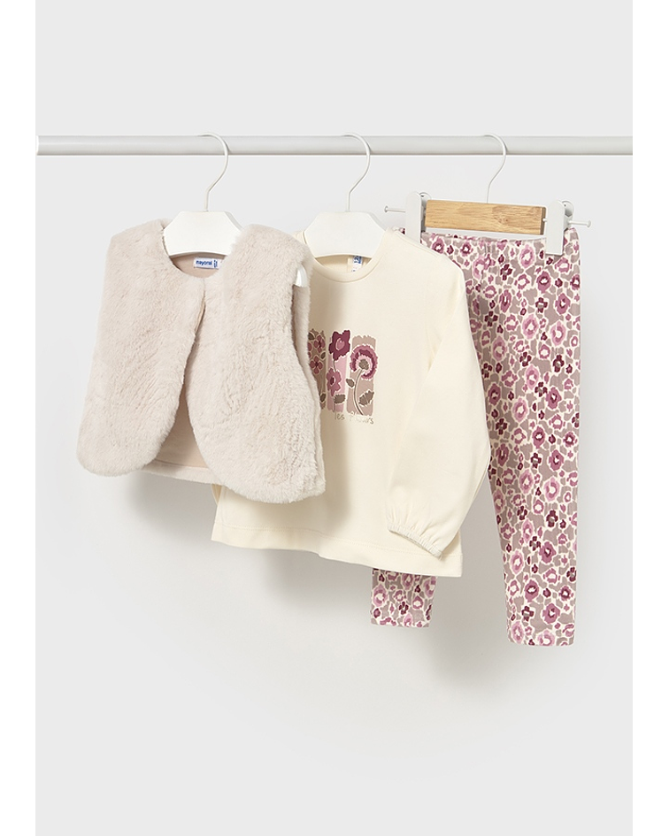 Conj. leggings 3 peças