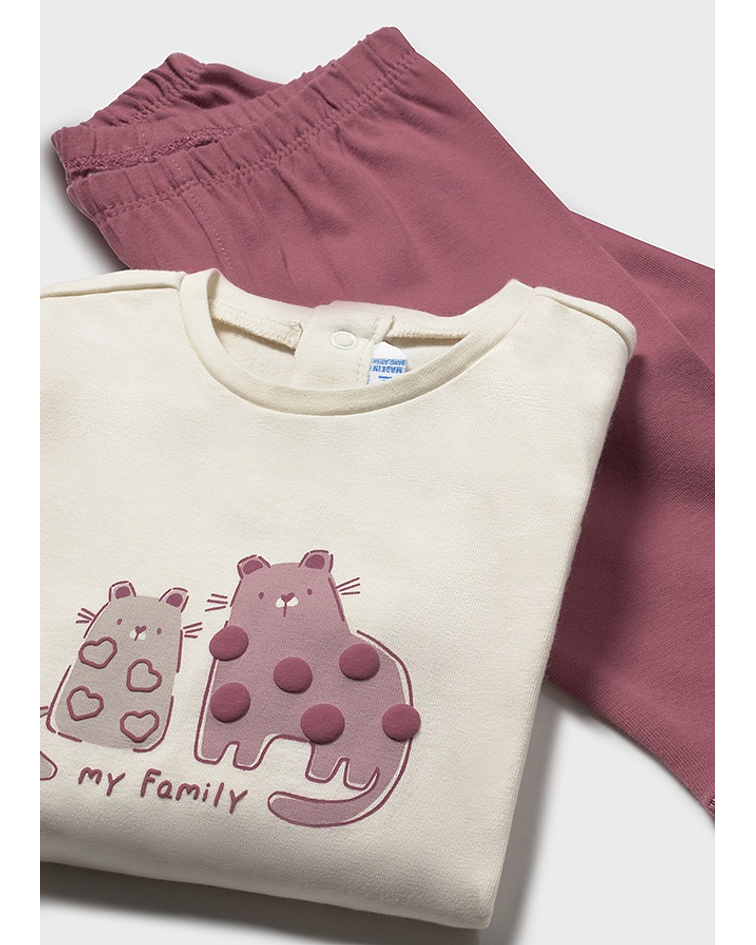 Conj. leggings 3 peças