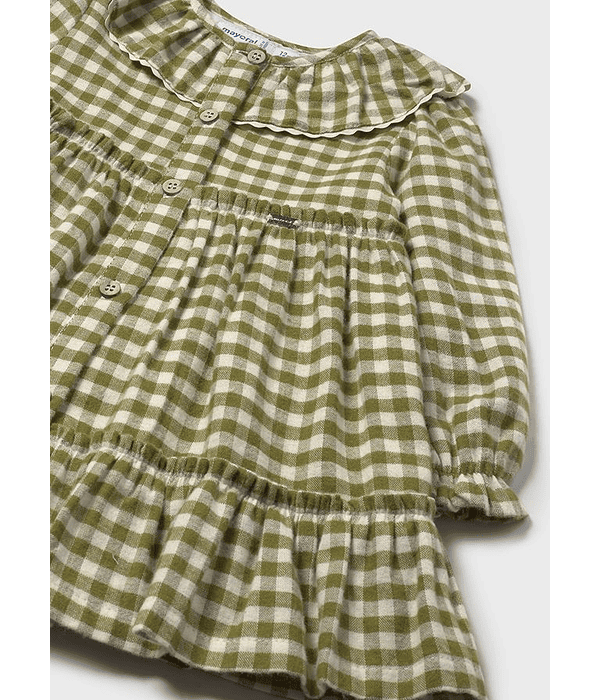 Vestido xadrez vichy