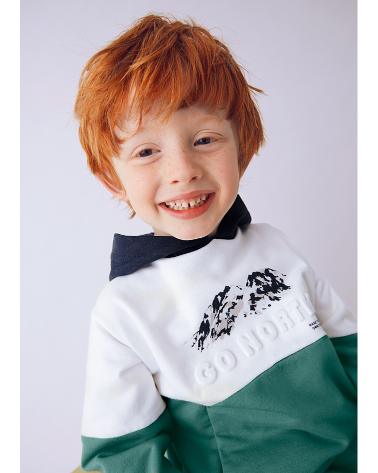 Fato treino sweat 2 calças