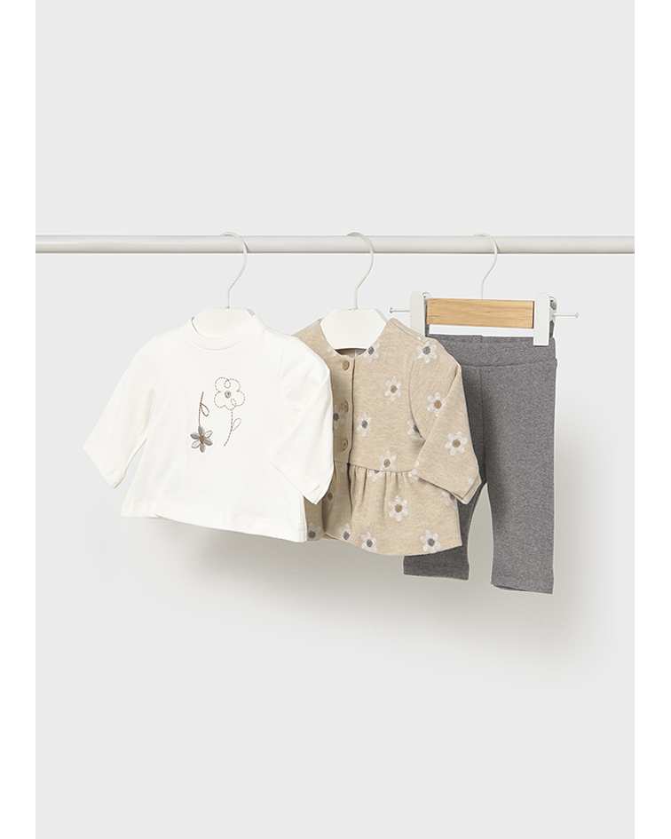 Conj. leggings 3 peças