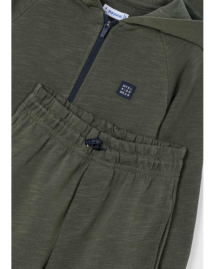 Fato treino calça paraquedas