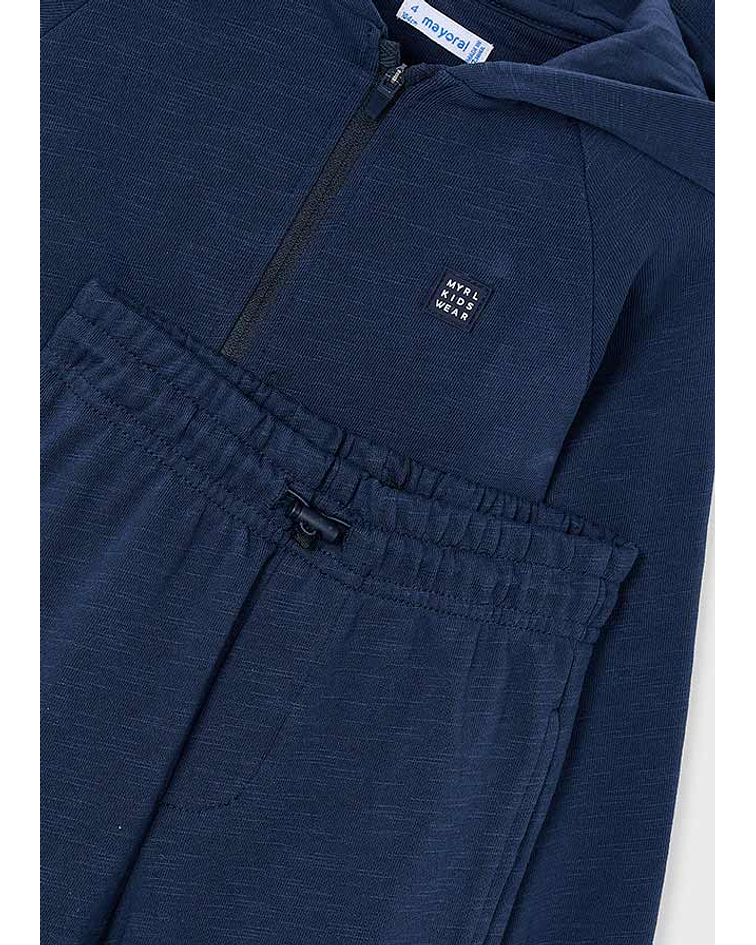 Fato treino calça paraquedas