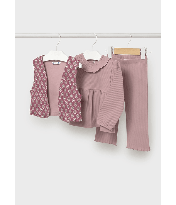 Conj. calça com colete