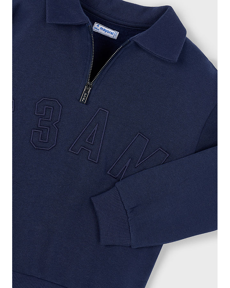 Sweat gola tipo polo