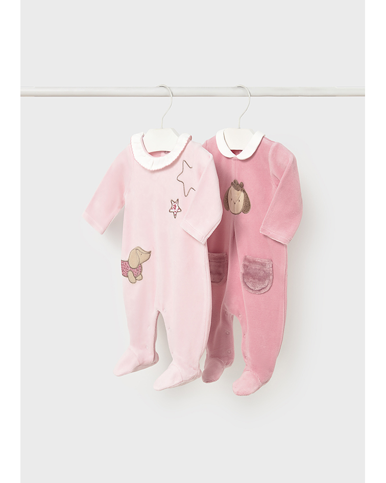 Set 2 fato bebé tundosado