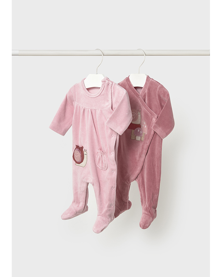 Set 2 fato bebé tundosado