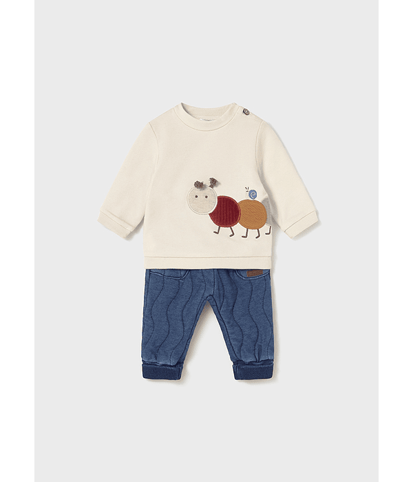 Conj. calça acolchoada