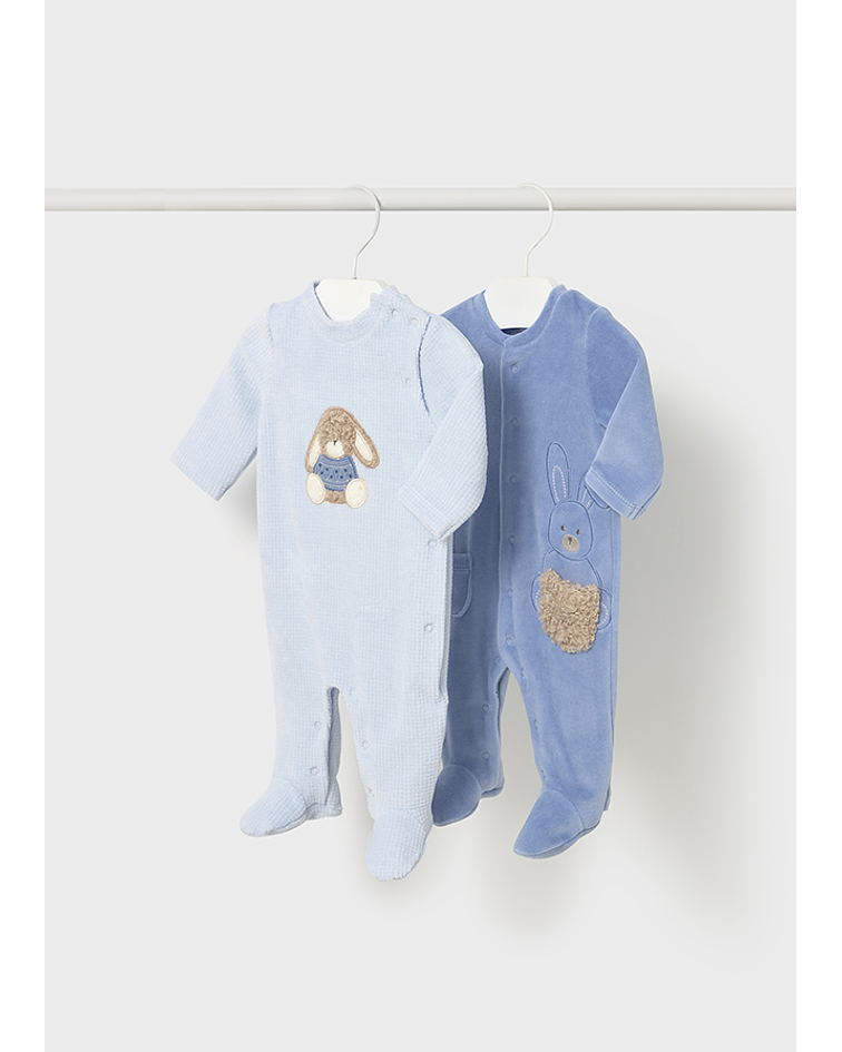 Set 2 fato bebé tundosado