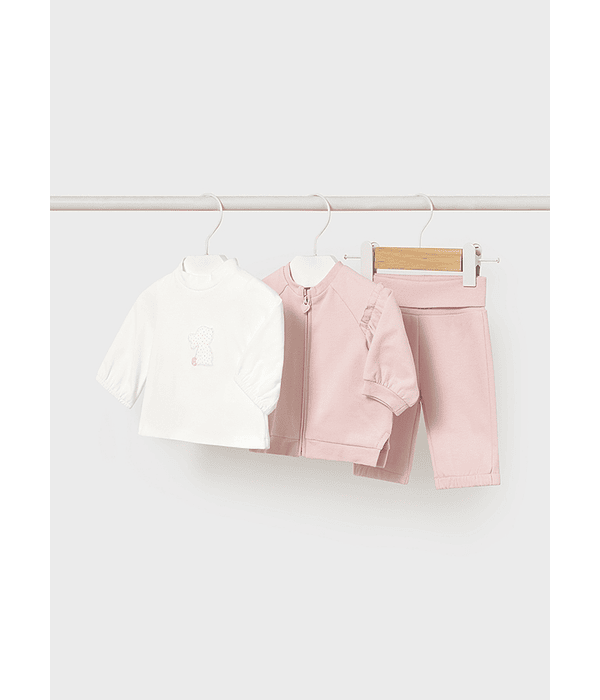 Chandal felpa 3 piezas