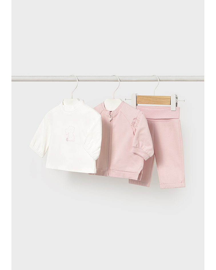 Chandal felpa 3 piezas