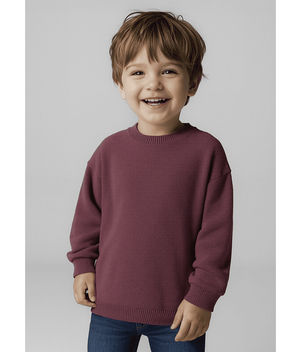 Jersey c/gola redonda básico