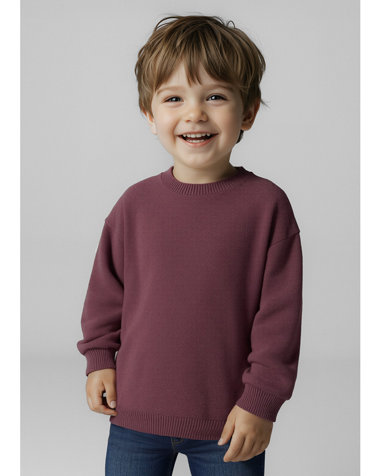 Jersey c/gola redonda básico