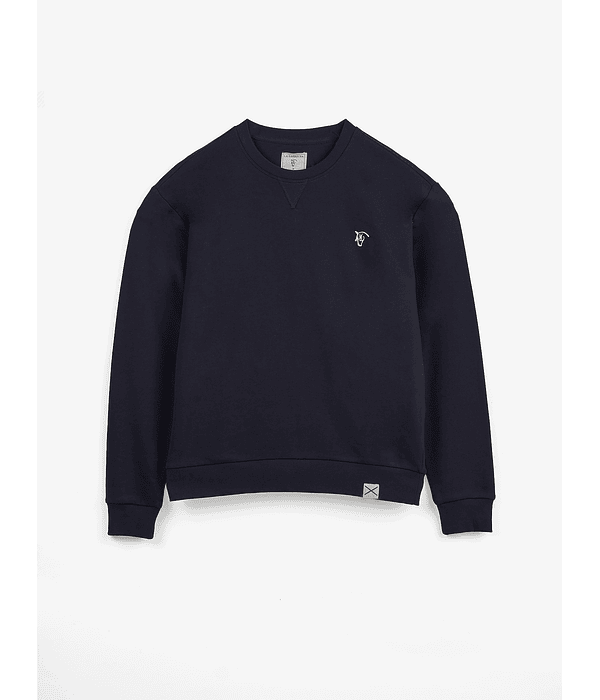 Sweatshirt Básica Marino