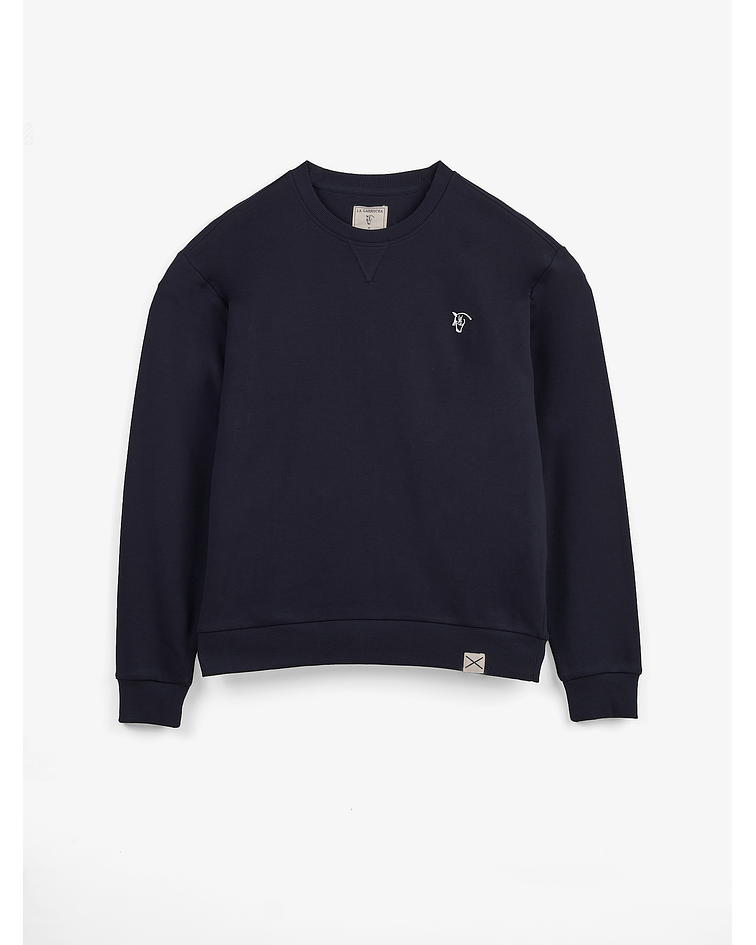 Sweatshirt Básica Marino