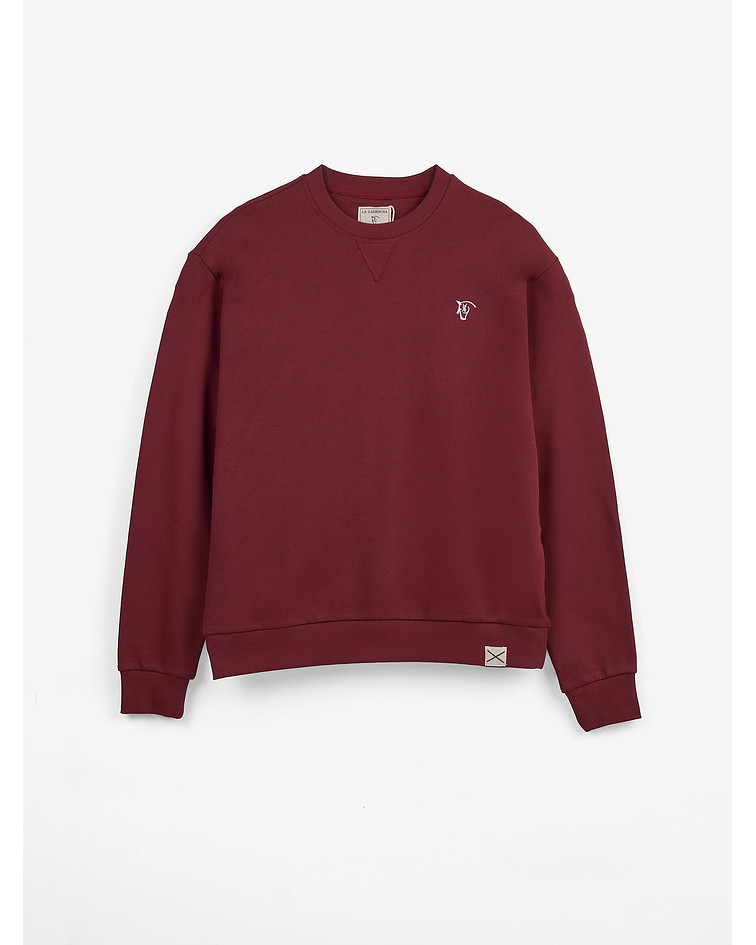 Sweatshirt Básica Burgundy