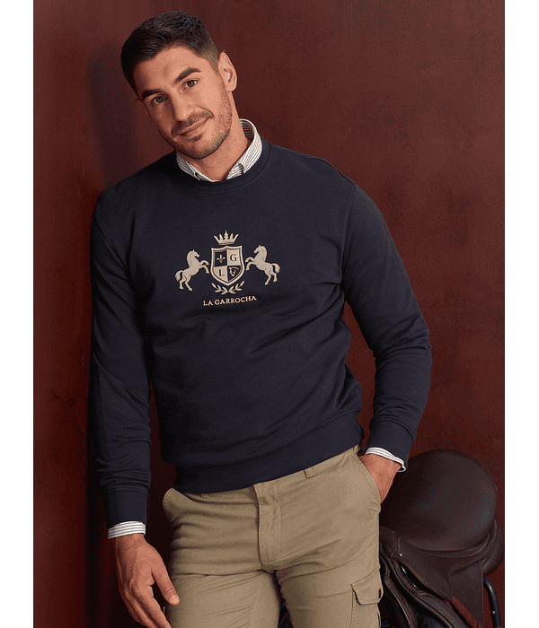 Sweatshirt Escudo Marino