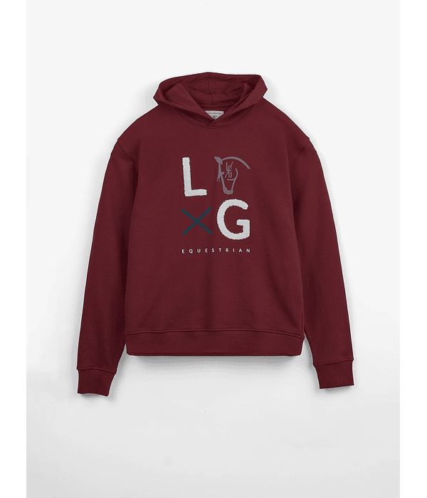Sweatshirt LG Burgundy