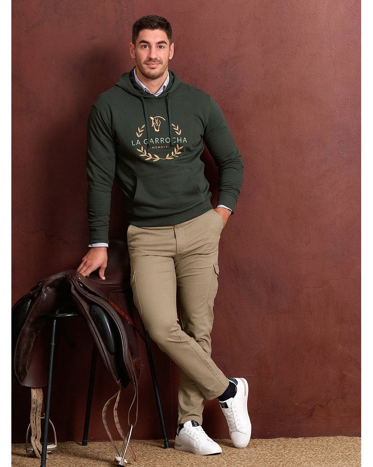 Sweatshirt Capuz Laurier Abeto