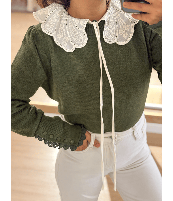 CAMISOLA MALHA VERDE