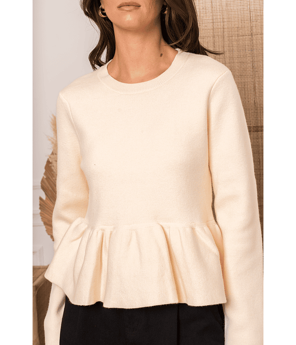 CAMISOLA MALHA FOLHO