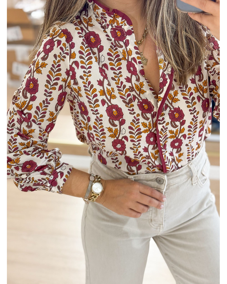 CAMISA ESTAMPADA FLORAL