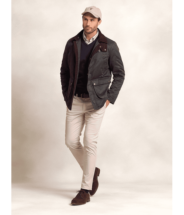 Parka Efeito Encerado | Moka