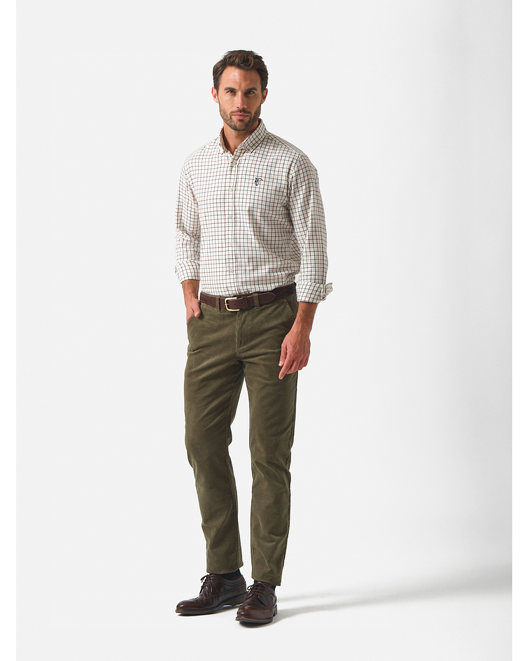 Chinos Veludo Cotelê | Verde