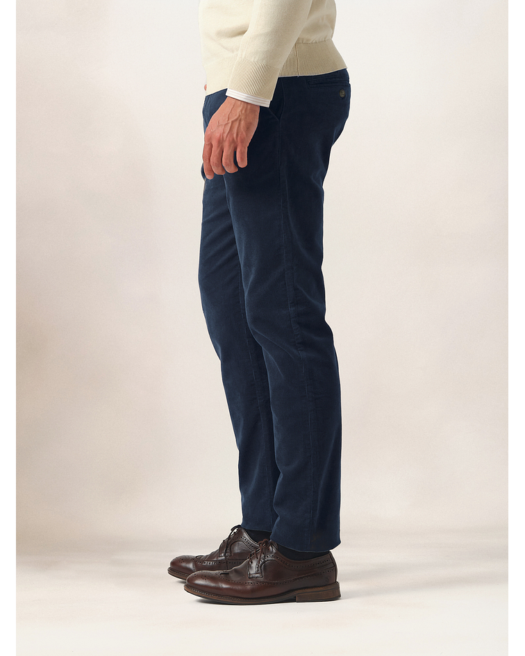 Chinos Veludo Cotelê | Marino