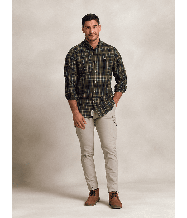 Camisa Xadrez Tartán | Verde