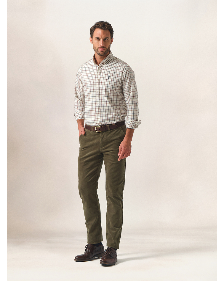 Chinos Veludo Cotelê | Verde