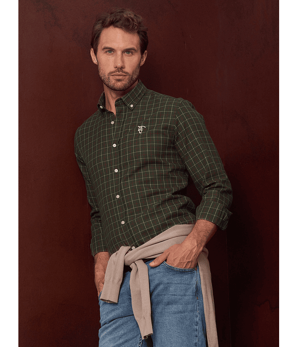 Camisa Xadrez de Viyela | Verde