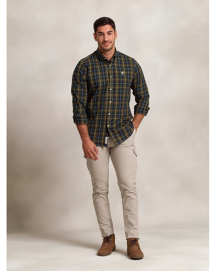 Camisa Xadrez Tartán | Verde