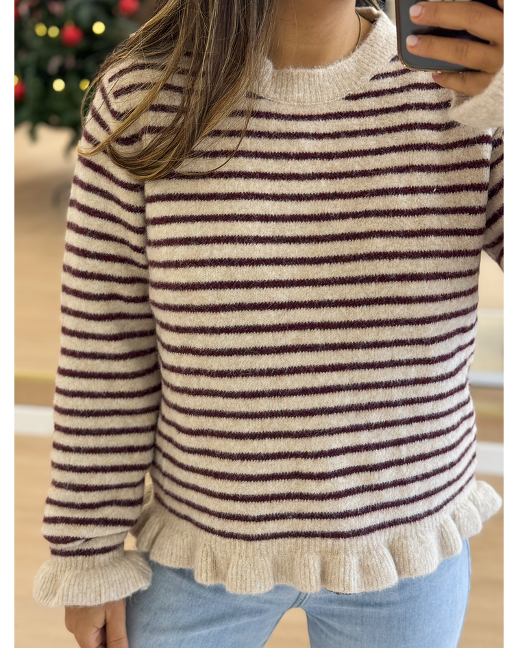 CAMISOLA MALHA RISCAS 