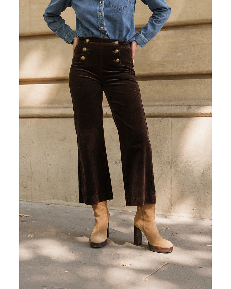 JEANS BOMBAZINE VICTORINE 