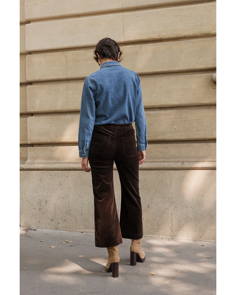 JEANS BOMBAZINE VICTORINE 