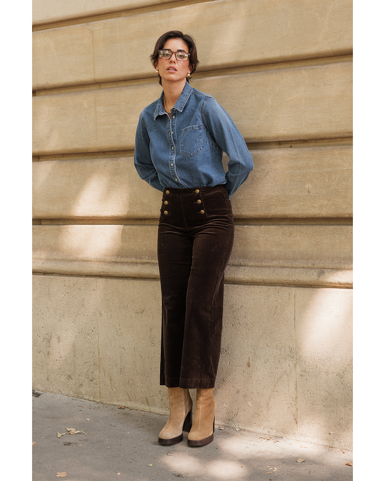 JEANS BOMBAZINE VICTORINE 