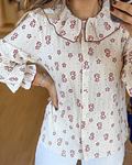 CAMISA GOLA FLORAL
