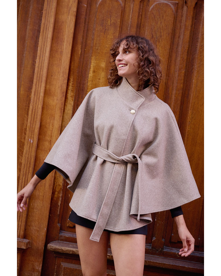 CAPA COM CINTO CAMEL