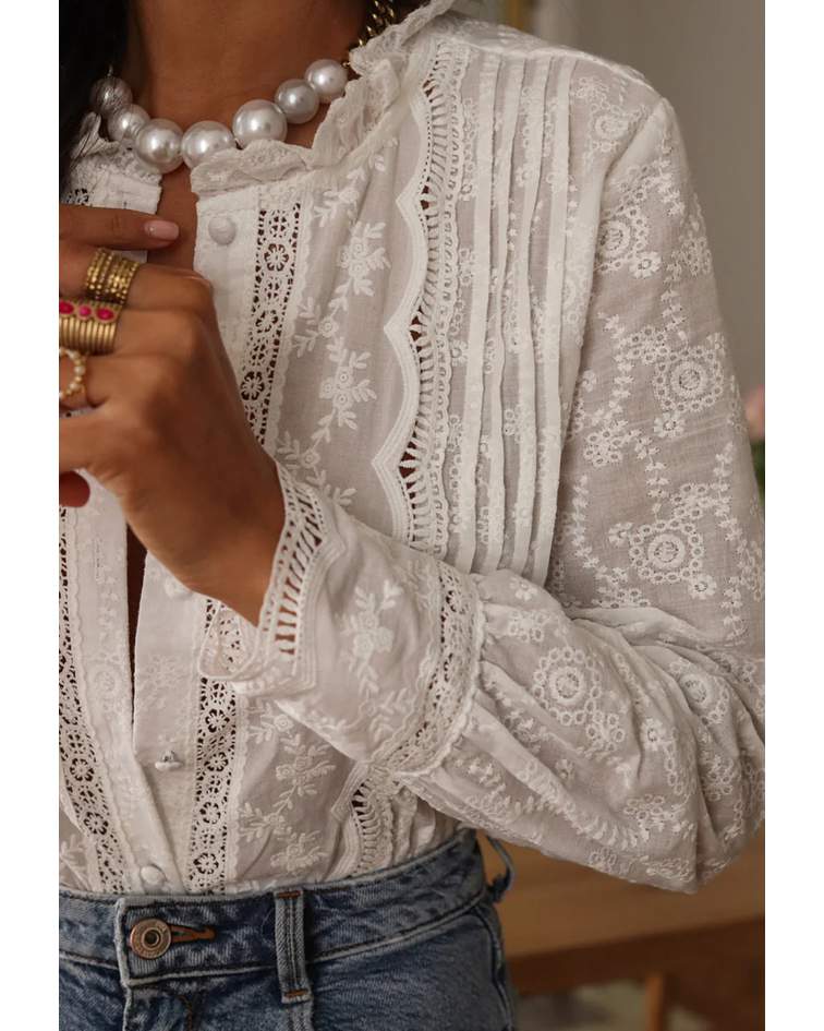 CAMISA BORDADA BELLA