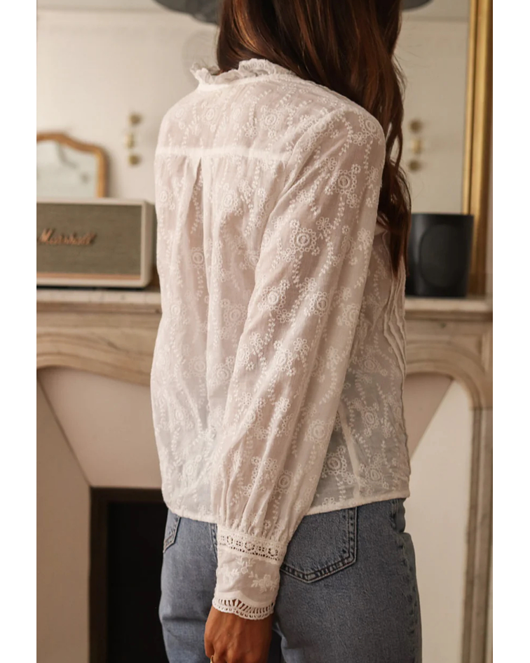 CAMISA BORDADA BELLA