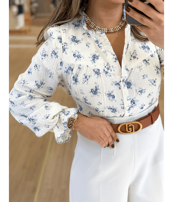 CAMISA ESTAMPADA FLORAL