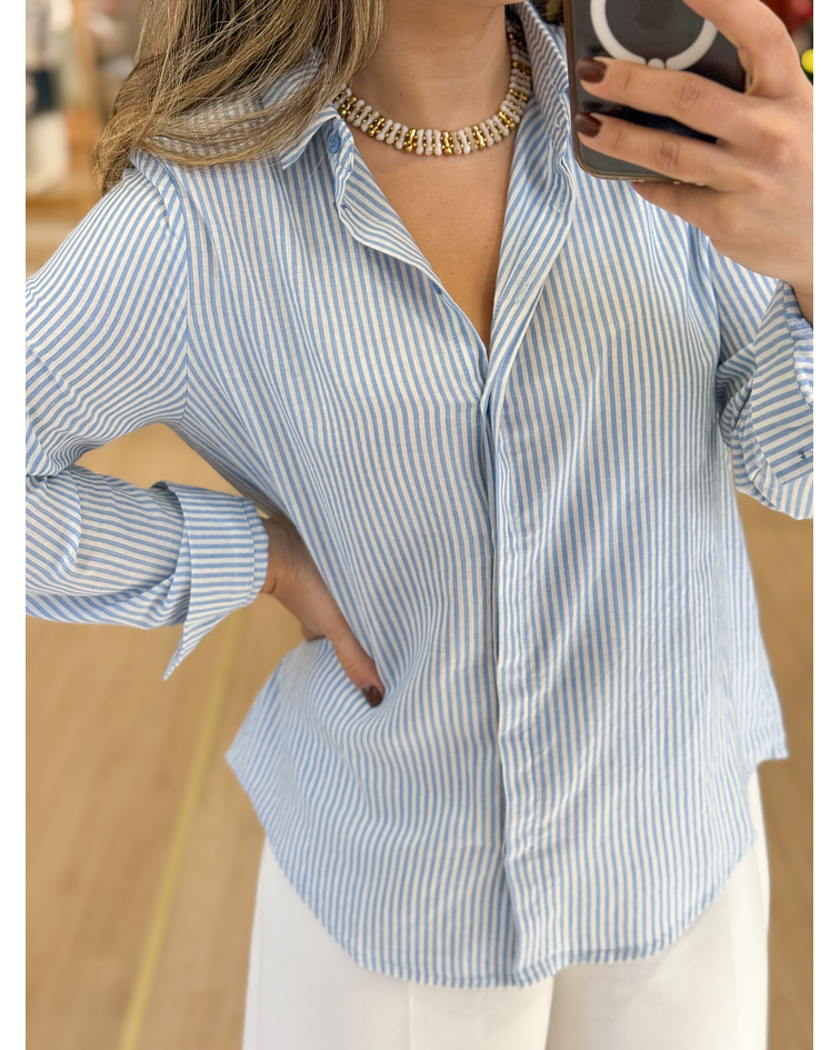 CAMISA RISCAS AZUL