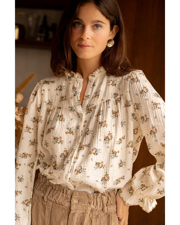 CAMISA ESTAMPADA FLORAL 